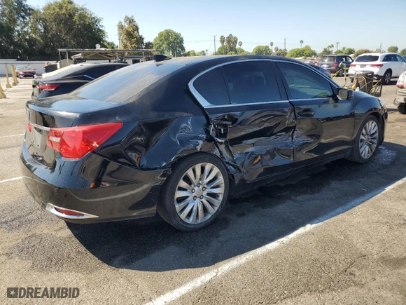 2014 Acura RLX Advance Pkg with VIN JH4KC1F9XEC005920, listed as a Copart auction lot 71065254 with 170,037 mi miles and Salvage Title. Bid and sale history available at carsss.com. Image 3.
