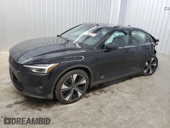 2023 Polestar 2 z VIN YSMEG3KA4PL157116, wystawiony jako Copart lot #56478905 z przebiegiem Nie podano mil oraz Szkoda całkowita • Salvage title. Historia ofert i sprzedaży dostępna na DreamBid. Obrazek 1.