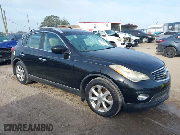 2009 Infiniti EX Journey z VIN JNKAJ09E39M900864, wystawiony jako IAAI lot #41457632 z przebiegiem 185 338 mil mil oraz . Historia ofert i sprzedaży dostępna na DreamBid. Obrazek 1.