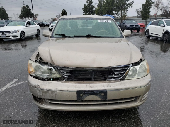 2003 Toyota Avalon XL with VIN 4T1BF28B33U304246, listed as a Copart auction lot 47874775 with 91,892 mi miles and Salvage Title. Bid and sale history available at carsss.com. Image 5.