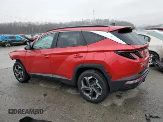 2023 Hyundai Tucson SEL z VIN 5NMJFCAE2PH256990, wystawiony jako Copart lot #84214894 z przebiegiem 17 697 mil mil oraz Szkoda całkowita • Salvage title. Historia ofert i sprzedaży dostępna na DreamBid. Obrazek 2.