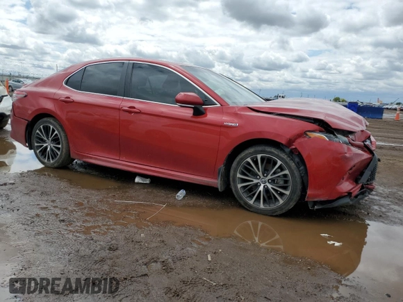2019 Toyota Camry Hybrid LE z VIN 4T1B21HK6KU012093, wystawiony jako Copart lot #58388245 z przebiegiem 87 368 mil mil oraz Szkoda całkowita • Salvage title. Historia ofert i sprzedaży dostępna na DreamBid. Obrazek 4.