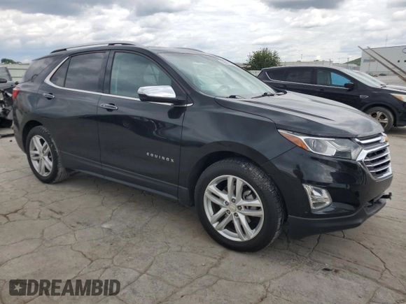2019 Chevrolet Equinox Premier with VIN 3GNAXYEX2KL238384, listed as a Copart auction lot 56067135 with 48,615 mi miles and Salvage title. Bid and sale history available at DreamBid. Image 4.