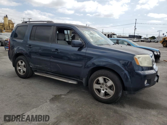 2011 Honda Pilot EX with VIN 5FNYF4H48BB011901, listed as a Copart auction lot 54774625 with 172,454 mi miles and Salvage Title. Bid and sale history available at carsss.com. Image 4.