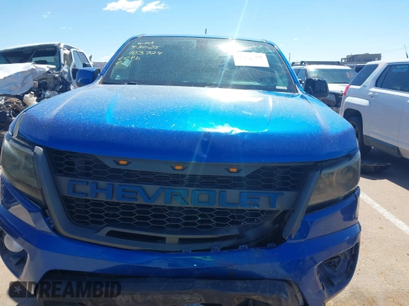 2019 Chevrolet Colorado 2WD Z71 with VIN 1GCGSDEN0K1202905, listed as a IAAI auction lot 42204389 with 146,935 mi miles and . Bid and sale history available at DreamBid. Image 12.