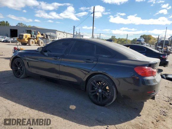 2015 BMW 4 Series 435i xDrive with VIN WBA4B3C59FGV48788, listed as a Copart auction lot 75408944 with 103,837 mi miles and Salvage Title. Bid and sale history available at DreamBid. Image 2.