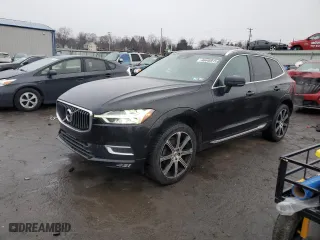 2019 Volvo XC60 Inscription with VIN LYV102RL5KB319400, listed as a Copart auction lot 46446915 with 103,751 mi miles and Salvage Title. Bid and sale history available at carsss.com. Image 1.