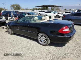 2008 Mercedes-Benz CLK 350 with VIN WDBTK56F18T089313, listed as a Copart auction lot 49496485 with 101,711 mi miles and Salvage title. Bid and sale history available at DreamBid. Image 2.