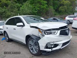 2017 Acura MDX Technology z VIN 5FRYD4H50HB017634, wystawiony jako IAAI lot #42180801 z przebiegiem 122 833 mil mil oraz . Historia ofert i sprzedaży dostępna na DreamBid. Obrazek 1.
