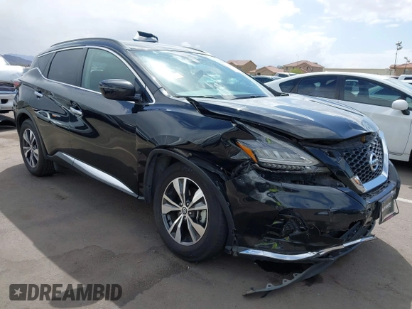 2021 Nissan Murano SV z VIN 5N1AZ2BJ0MC141713, wystawiony jako IAAI lot #41922556 z przebiegiem 77 092 mil mil oraz . Historia ofert i sprzedaży dostępna na DreamBid. Obrazek 6.