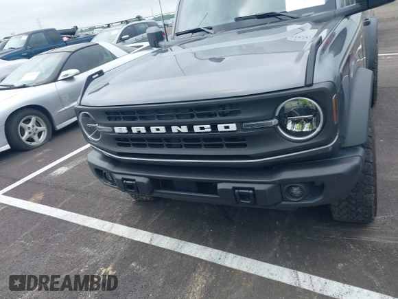 2023 Ford Bronco with VIN 1FMDE5CH8PLB04693, listed as a IAAI auction lot 42524166 with 40,582 mi miles and . Bid and sale history available at DreamBid. Image 12.