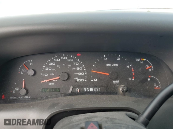 2003 Ford Super Duty F-250 XL with VIN 1FTNW20P03EC34109, listed as a Copart auction lot 81743914 with 202,513 mi miles and Salvage Title. Bid and sale history available at carsss.com. Image 9.