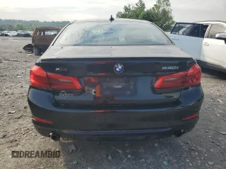 2018 BMW 5 Series 530i xDrive with VIN WBAJA7C55JWA74479, listed as a Copart auction lot 59689085 with 114,329 mi miles and Salvage title. Bid and sale history available at DreamBid. Image 6.