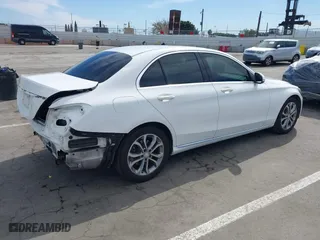2015 Mercedes-Benz C-Class C 300 with VIN 55SWF4JB3FU091838, listed as a IAAI auction lot 42018413 with 98,338 mi miles. Bid and sale history available at carsss.com. Image 4.