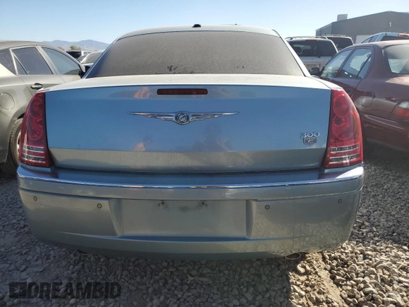 2009 Chrysler 300 with VIN 2C3LA63T09H503317, listed as a Copart auction lot 72603484 with 115,528 mi miles and Salvage Title. Bid and sale history available at carsss.com. Image 6.