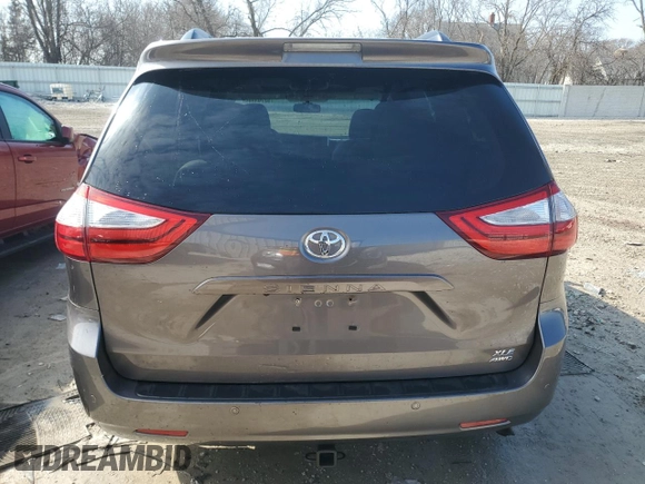 2015 Toyota Sienna Ltd with VIN 5TDDK3DC3FS127574, listed as a Copart auction lot 52703385 with 143,544 mi miles and Clean Title. Bid and sale history available at carsss.com. Image 6.
