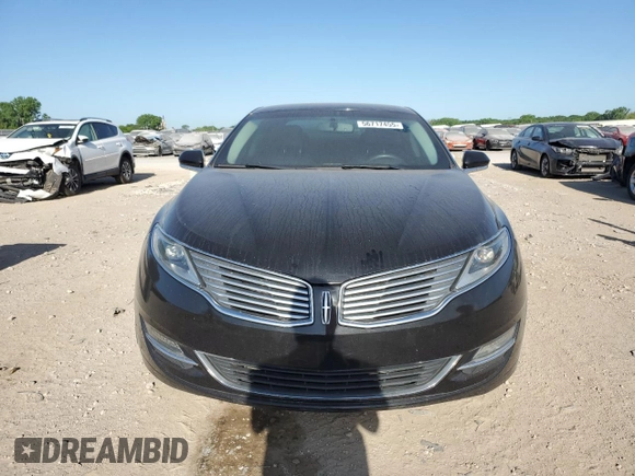 2014 Lincoln MKZ with VIN 3LN6L2G96ER822550, listed as a Copart auction lot 56717455 with 155,548 mi miles and Salvage title. Bid and sale history available at DreamBid. Image 5.