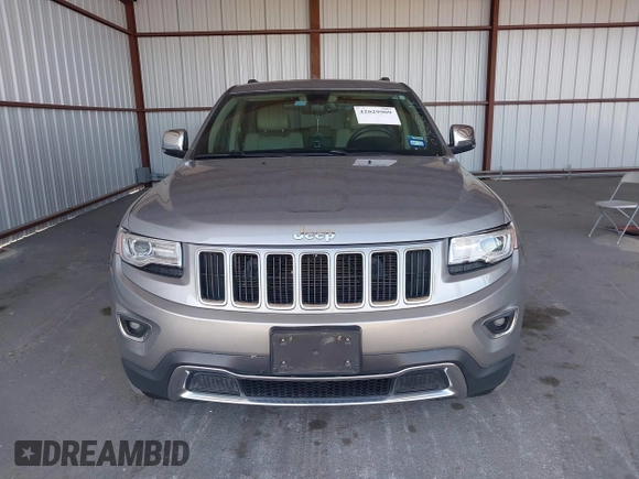 2015 Jeep Grand Cherokee Limited with VIN 1C4RJEBG1FC232321, listed as a IAAI auction lot 42029909 with 107,250 mi miles. Bid and sale history available at carsss.com. Image 12.