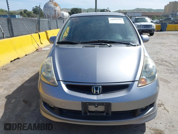 2008 Honda Fit Sport with VIN JHMGD376X8S039790, listed as a IAAI auction lot 42083840 with 227,602 mi miles. Bid and sale history available at carsss.com. Image 13.