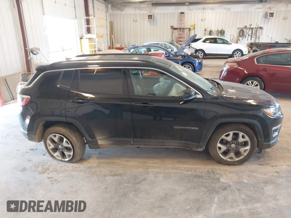 2018 Jeep Compass Limited with VIN 3C4NJDCBXJT349081, listed as a IAAI auction lot 42534929 with 106,781 mi miles and . Bid and sale history available at DreamBid. Image 13.