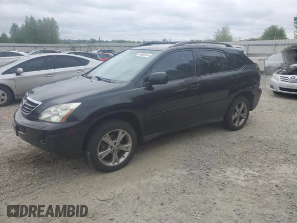 2006 Lexus RX 400h with VIN JTJHW31U460030225, listed as a Copart auction lot 54959245 with 189,735 mi miles and Clean Title. Bid and sale history available at DreamBid. Image 1.