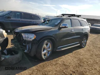 2011 Dodge Durango Citadel with VIN 1D4RE5GGXBC614373, listed as a Copart auction lot 70808774 with 0 mi miles and Salvage Title. Bid and sale history available at carsss.com. Image 1.