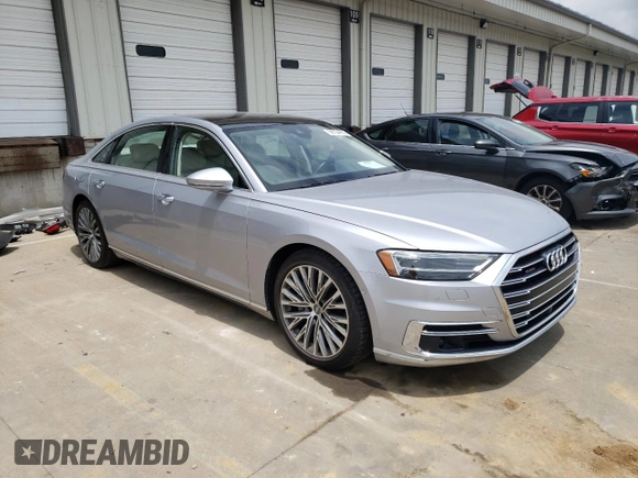 2019 Audi A8 с VIN WAU8DAF83KN010955, выставлен на аукционе Copart как лот 59734495 с пробегом 30 479 миль миль и Списание • Salvage title. История ставок и продаж доступна на DreamBid. Изображение 4.