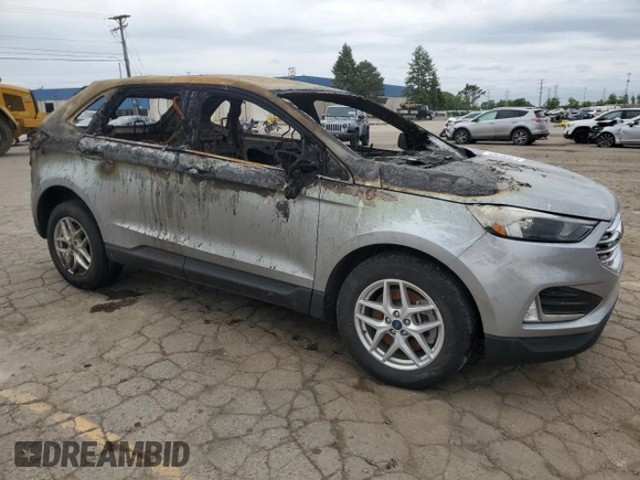 2022 Ford Edge SEL z VIN 2FMPK4J9XNBA68546, wystawiony jako Copart lot #57038265 z przebiegiem Nie podano mil oraz Nie do naprawy • Non repairable. Historia ofert i sprzedaży dostępna na DreamBid. Obrazek 4.