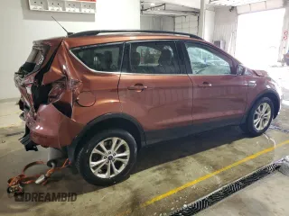 2018 Ford Escape SE with VIN 1FMCU0GD5JUA73381, listed as a Copart auction lot 51056125 with 92,500 mi miles and Salvage Title. Bid and sale history available at carsss.com. Image 3.