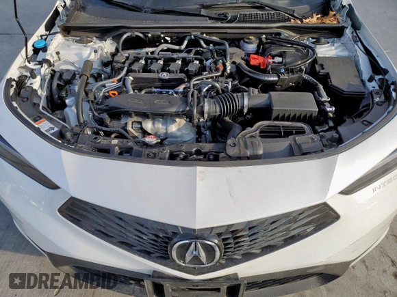 2025 Acura Integra with VIN 19UDE4H22SA001665, listed as a Copart auction lot 46702875 with 6,408 mi miles and Salvage Title. Bid and sale history available at DreamBid. Image 11.