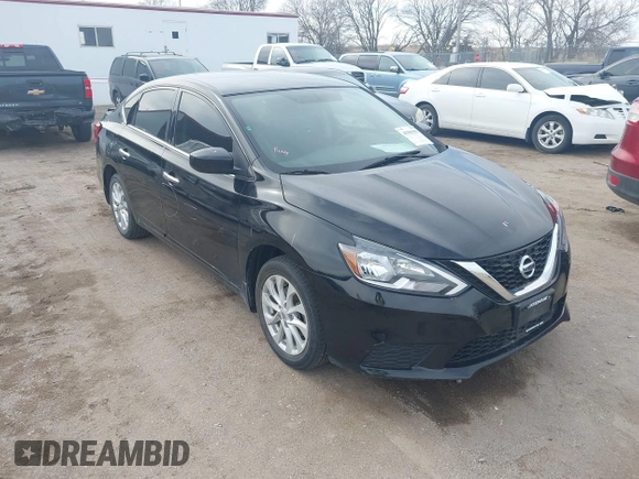 2018 Nissan Sentra S with VIN 3N1AB7AP3JY313380, listed as a IAAI auction lot 41961903 with 73,453 mi miles and . Bid and sale history available at DreamBid. Image 1.