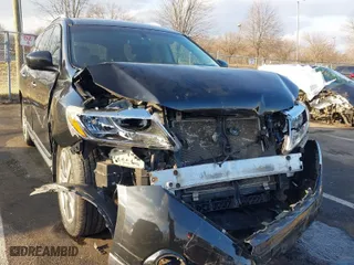 2015 Nissan Pathfinder Platinum with VIN 5N1AR2MM6FC666236, listed as a IAAI auction lot 41364384 with 117,730 mi miles. Bid and sale history available at carsss.com. Image 6.