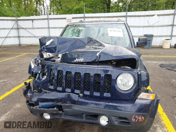 2017 Jeep Patriot High Altitude with VIN 1C4NJPFAXHD211657, listed as a IAAI auction lot 42326340 with 53,561 mi miles and . Bid and sale history available at DreamBid. Image 12.