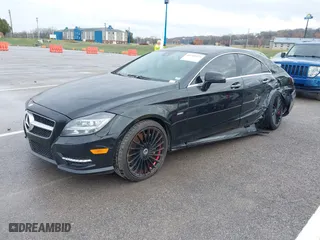 2012 Mercedes-Benz CLS-Class CLS 550 with VIN WDDLJ7DB2CA009155, listed as a IAAI auction lot 40746473 with 123,671 mi miles. Bid and sale history available at carsss.com. Image 21.