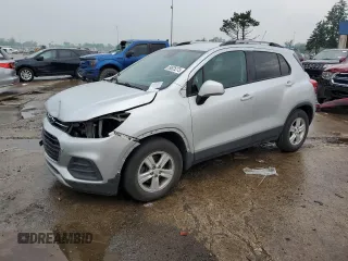 2021 Chevrolet Trax LT with VIN KL7CJLSBXMB327801, listed as a Copart auction lot 59925275 with 111,604 mi miles and Salvage title. Bid and sale history available at DreamBid. Image 1.
