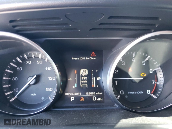 2014 Land Rover Range Rover Sport SE with VIN SALWG2WF5EA353597, listed as a Copart auction lot 54231235 with 125,065 mi miles and Clean title. Bid and sale history available at DreamBid. Image 9.
