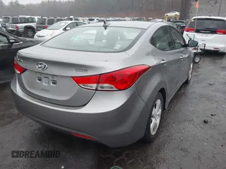 2012 Hyundai Elantra Limited with VIN KMHDH4AE0CU198325, listed as a IAAI auction lot 41938155 with 163,586 mi miles. Bid and sale history available at carsss.com. Image 4.