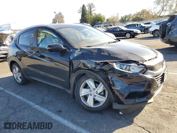 2019 Honda HR-V EX with VIN 3CZRU5H50KM726394, listed as a Copart auction lot 41529295 with 99,281 mi miles and Salvage Title. Bid and sale history available at DreamBid. Image 4.