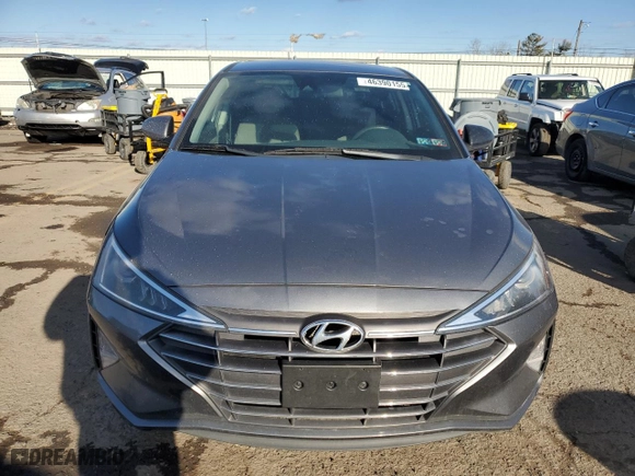 2019 Hyundai Elantra SEL with VIN 5NPD84LF0KH435110, listed as a Copart auction lot 46390155 with 117,754 mi miles and Clean Title. Bid and sale history available at carsss.com. Image 5.
