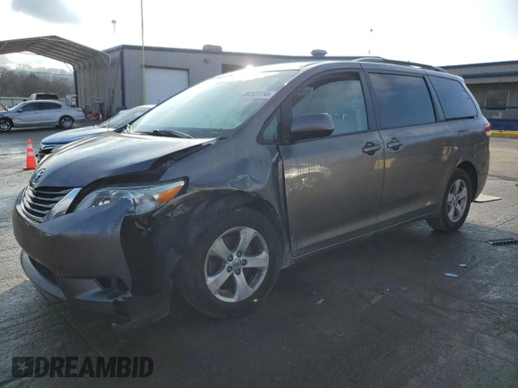 2014 Toyota Sienna LE AAS with VIN 5TDKK3DC8ES517561, listed as a Copart auction lot 86393114 with 212,231 mi miles and Clean Title. Bid and sale history available at DreamBid. Image 1.