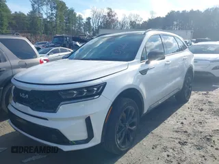 2022 Kia Sorento SX with VIN 5XYRKDLF2NG131666, listed as a IAAI auction lot 41139319 with 42,466 mi miles. Bid and sale history available at carsss.com. Image 2.