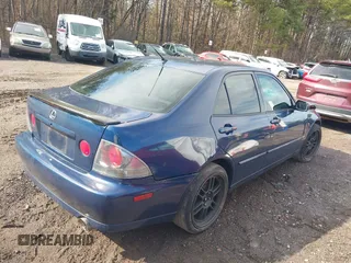 2005 Lexus IS 300 Sport with VIN JTHBD192750096819, listed as a IAAI auction lot 41566396 with 11,993 mi miles. Bid and sale history available at carsss.com. Image 4.