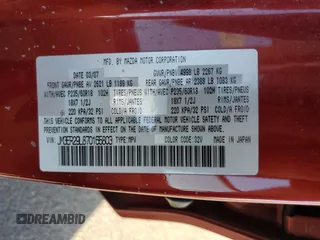 2007 Mazda CX-7 Sport with VIN JM3ER29L870165803, listed as a Copart auction lot 86044994 with 59,239 mi miles and Salvage Title. Bid and sale history available at carsss.com. Image 15.