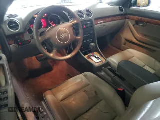 2006 Audi A4 3.0L with VIN WAUDT48H66K002193, listed as a Copart auction lot 79567404 with 136,244 mi miles and Salvage Title. Bid and sale history available at carsss.com. Image 8.