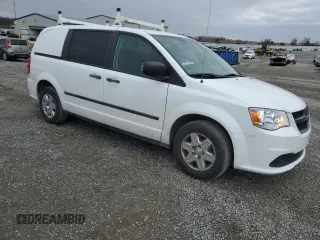 2013 Ram Cargo Van Tradesman with VIN 2C4JRGAG1DR812255, listed as a Copart auction lot 46102765 with 118,163 mi miles and Salvage Title. Bid and sale history available at carsss.com. Image 4.