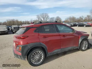 2021 Hyundai Kona SEL Plus with VIN KM8K6CAA7MU602940, listed as a Copart auction lot 82282504 with 45,316 mi miles and Salvage Title. Bid and sale history available at carsss.com. Image 3.