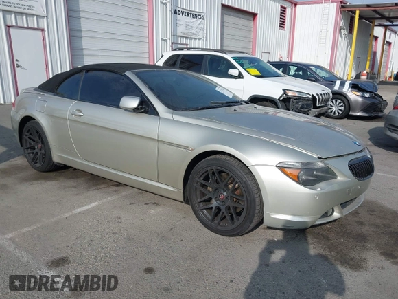 2006 BMW 6 Series 650Ci z VIN WBAEK13486CN72278, wystawiony jako IAAI lot #41119321 z przebiegiem 170 553 mil mil oraz . Historia ofert i sprzedaży dostępna na DreamBid. Obrazek 1.