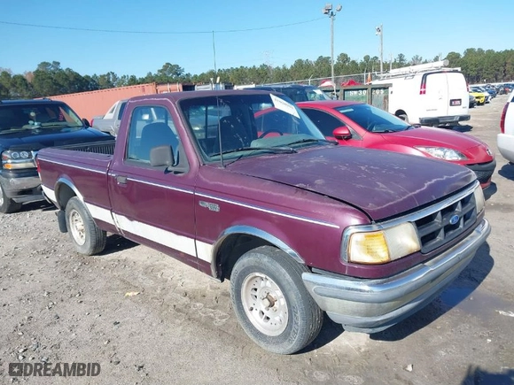 1993 Ford Ranger Splash with VIN 1FTCR10A6PTA84285, listed as a IAAI auction lot 41028902 with 324,137 mi miles. Bid and sale history available at carsss.com. Image 1.