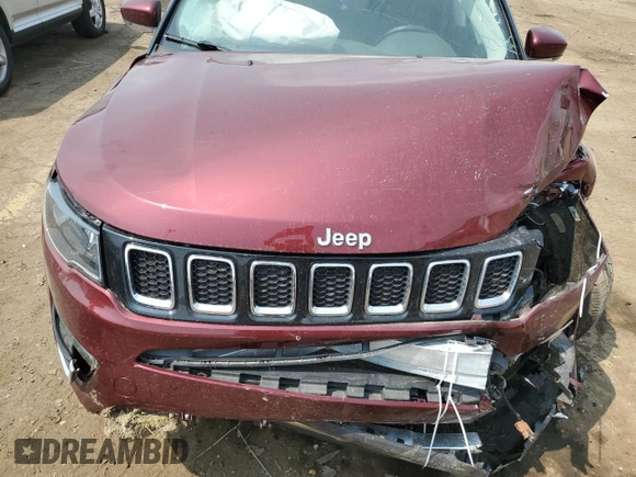 2020 Jeep Compass Limited с VIN 3C4NJDCB8LT255204, выставлен на аукционе Copart как лот 59710135 с пробегом 50 100 миль миль и Списание • Salvage title. История ставок и продаж доступна на DreamBid. Изображение 11.