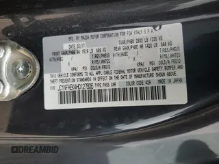 2017 FIAT 124 Spider Elaborazione Abarth z VIN JC1NFAEK4H0127606, wystawiony jako Copart lot #88480585 z przebiegiem 43 786 mil mil oraz Szkoda całkowita • Salvage title. Historia ofert i sprzedaży dostępna na DreamBid. Obrazek 12.